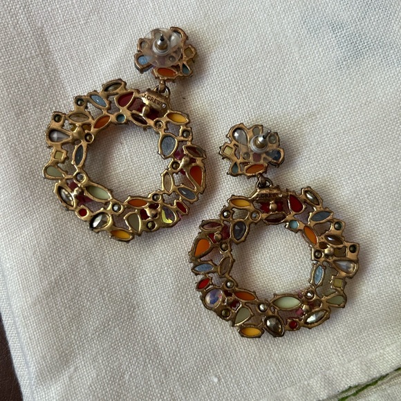 JCrew Statement Wreath Earrings - Picture 3 of 3